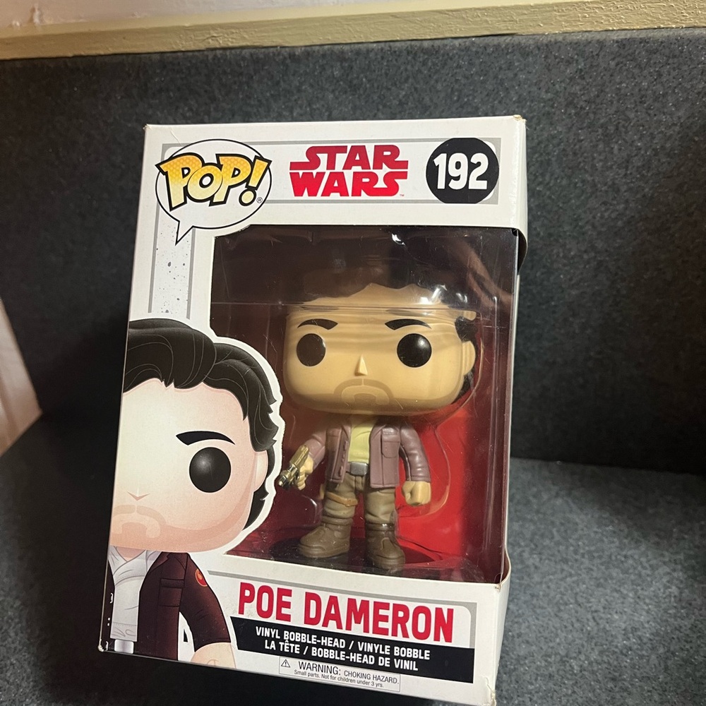 Funko Pop! Star Wars Poe Dameron Figure Bobblehead  - NEVER OPENED